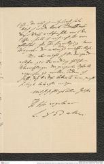 Nachlass Franz Steindachner, Brief von Ludwig Heinrich Philipp Döderlein an Franz Steindachner (05.03.1884), Inv.Nr. 109.05, Seite 3